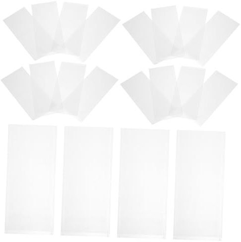 SUPVOX 50PCS PVA Water Soluble Bait Bags for Carp Fishing Mesh Bags for Solid Bait Fishing Accessories for Anglers