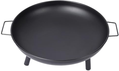 Brasero Exterieur Brasero en Fonte avec Support Robuste et poignées, for Foyer au Bois