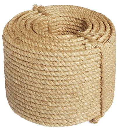 Sisalseil Ø 8mm, 100m Sisal Seil Minitrossen Katzen Naturseil Kratzbaum Tauwerk, Markenware in bewährter M&G Techno-Qualität