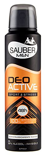 Sauber Deoactive Men Spray (Sport & Stress - 150 ml