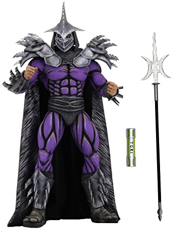 NECA 77N043020 H856065 Actionfiguren | Teenage Mutant Ninja Turtles 1990 Movie 17,8 cm Actionfigur Exclusive – Super Shredder