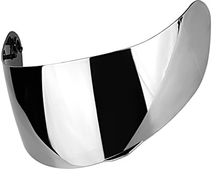 Helmet Visor Agv agv k1 visier, Helmlinsenvisier, Motorrad Windschutz Helmlinsenvisier Vollgesichtsanpassung für K1 K3 SV K5 (Silber)