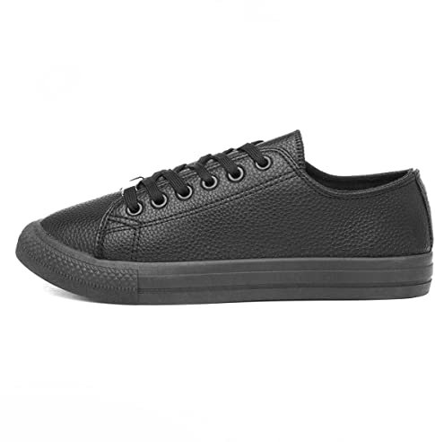Lilley Polly Womens Black Lace Up Casual Shoe - Size 6 UK - Black