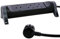 LEGRAND Regleta de enchufes, con Interruptor, Enchufe múltiple con 3 Tomas de Corriente, Cable de 1,5 MTS, Color Negro/Gris Oscuro 694528