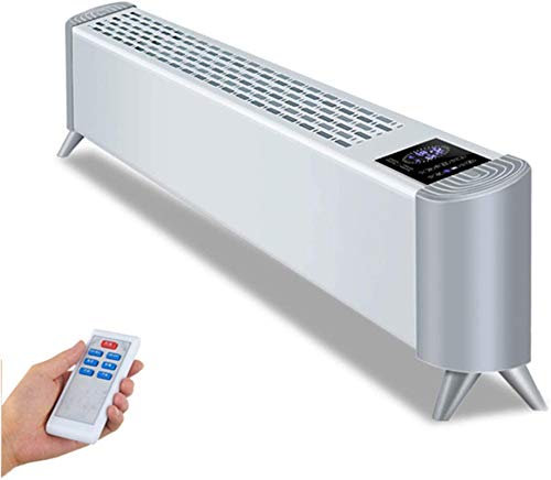Riscaldatori elettrici elettrici Riscaldatori elettrici per battiscopa Termoconvettori con blocco bambini e termostato, telecomando, battiscopa Riscaldatori a parete/pavimento/autoportante R