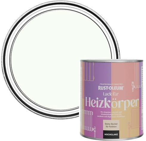Rust-Oleum White Heat Resistant Radiator Paint in Matt Finish - Still 750ML