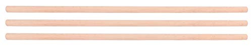VGEBY Yoga Stick, 3Pcs Yoga Rod Body Training Stick Wooden Open Shoulder Stick Yoga Sticks Posture Corrector Fitness Yoga Assist for Women Stretching Tool 2x70cm
