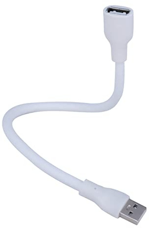 HOOLRZI USB Lighting Cable Flexible Metal Hose Gooseneck Tube Power Supply Cable Fully Shielded Cable USB Lighting Cable Usb Extension Cable