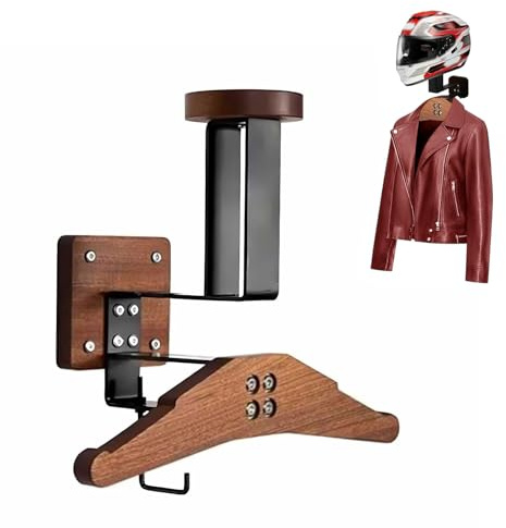 Jenmayt Helmhalter Wand,Motorradhelm Halterung Wand, Wandhalterung Motorrad Helmhalter,Helmhalterung für Motorrad Fußball Taktische Ausrüstung Geeignet