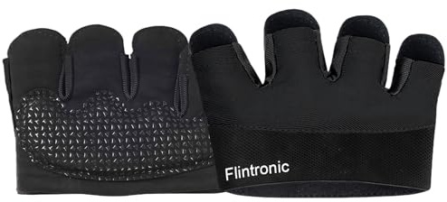 flintronic Fitness handtagsdynor handtagskuddar, greppplatta för pull-ups, tyngdlyftning, greppdynor för maximalt grepp, fitness vadderat handskydd för män och kvinnor (A stil)
