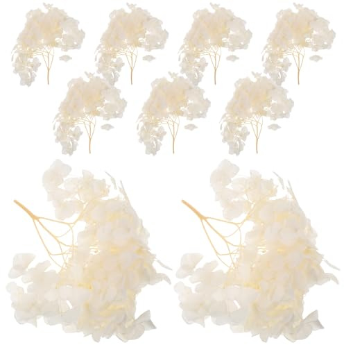 Alipis de Flor de Hortensia Secos Vintage Decoración Natural para Bodas Manualidades DIY Centro de Mesa para Jardín y Fiesta