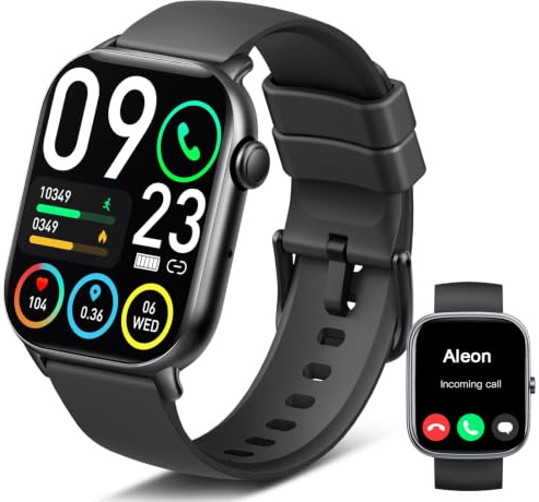 Smart Watch for Men Women(Answer/Make Calls), 1.95HD New Smartwatches with Heart Rate/Sleep Monitor/Pedometer, Fitness Tracker Watch 113+ Sports Modes IP68 Waterproof Running Watch for Android iOS
