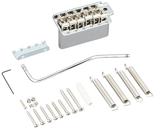 Fender 099-2049-002 6-Saddle American Vintage Series Stratocaster Tremolo Assembly, Left Handed (Chrome)