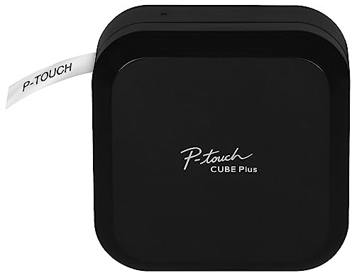 Brother P-touch CUBE Plus Bluetooth Label Maker (PT-P710BT), Black