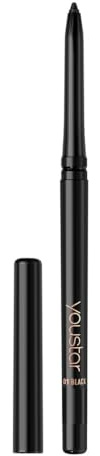 youstar EYE KOHL Eyeliner & Kajal 01 - Black | Vegan, langanhaltender Kajal für präzise Linien & vielseitige Looks, Tiefschwarz, cremige Textur, verschmierungsfrei