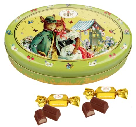 Heidel Confiserie | Latta Ovale Pasqua | Cioccolatini Latte Ripieni Crema - 183 Gr | Praline Assortite Cioccolato al Latte | Scatole Cioccolatini Mix