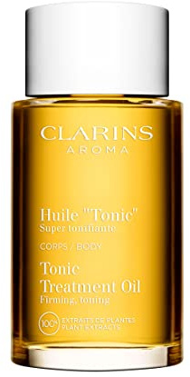Clarins Tonic Body Treatment Oil | Stretch Mark Pregnancy Care | Skin Elasticity Is Improved After 28 Days* | Visibly Firms and Tones | Dermatologist Tested | Natural 100% Plant Extracts