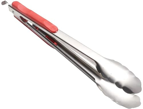 PARENCE.- Pince de Cuisine en Acier Inoxydable - Outil pour la cuisson ou le service pour la cuisine et le barbecue / 33