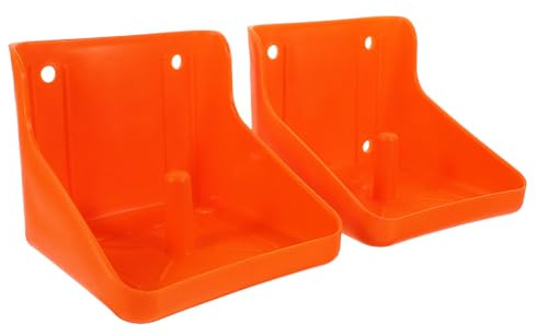 COSMEVIVI 2 Piezas Caja De Ladrillos De Para Ovejas Soporte Para Bloques De Estante Práctico Lamedero Para Caballos Accesorio Para Ovejas Para Granjas y Establos