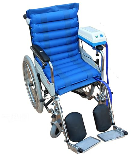Colchón de aire de presión alterna con bomba, cojín inflable para el cuidado postoperatorio, promueve el flujo sanguíneo para pacientes sentados a largo plazo