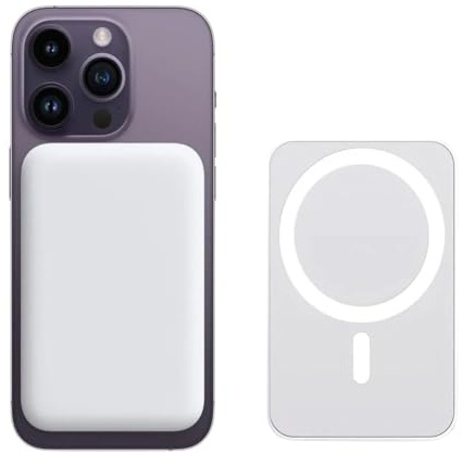 10000 mAh Power Bank,Magnetic Wireless Portable Charger, 20W Fast Charging with USB-C Input & Output, for Samsung/Huawei/Android/iPhone 16/15/14/13/12 Pro Series and More,Battery Pack