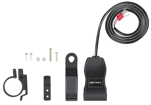 60W Motorcycle Handlebar Phone Power Supply Quick Charges Supports QC3.0 Protocols Suitable For Most Smartphones Tablets Navigation Device Chargers