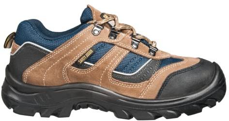 SAFETY JOGGER - X2020P - S3 Sicherheitsschuhe für Herren und Damen, Erwachsene Arbeitsschuhe rutschfest mit Stahl Zehenkappe und Zwischensohle, Leder, 43 EU