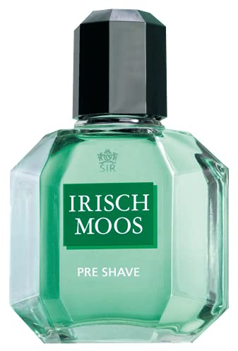 Sir Irish Moos® | Pre Shave mit dem natürlich frischen Duft von Sir Irish Moos - bereitet die Haut optimal auf die Rasur vor | 100ml