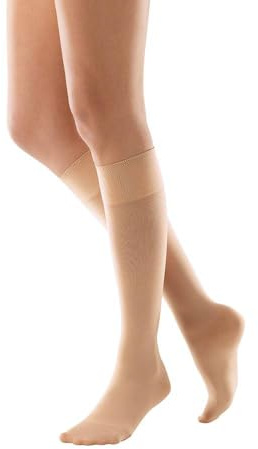 Bauerfeind VenoTrain micro AD CCL1 Kompressionsstrümpfe XL normal creme short