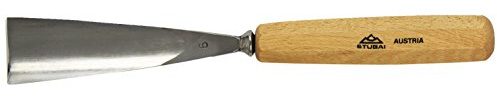 Stubai 550640 Sgorbie per Scultori con Manico, Modello 6, 40 mm