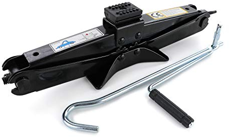 PKW KFZ Auto Scherenwagenheber Wagenheber Pannenhilfe bis 2T Schwarz 115MM-400MM