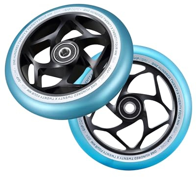 Blunt Gap Core Stunt-Scooter Wheel 120 mm (schwarz/PU Teal)