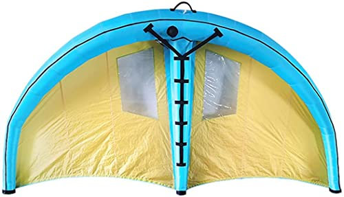 HDGRNCC Kitesurfing Kite Kiteboarding Wing Foil Windsurfing Aufblasbarer Kite Foil Wing Surfboard Tragflügelboot Parafoil Fallschirm Für Schnee Ski Surfen Wasserspiel