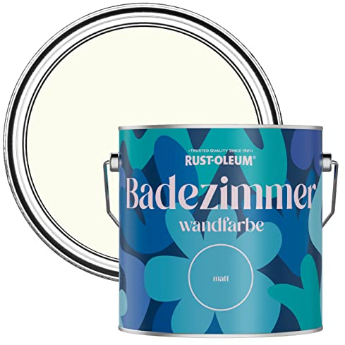 Rust-Oleum White Water-Resistant Bathroom Wall & Ceiling Paint - Antique White 2.5L