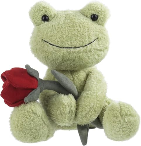 Apricot Lamb Kuscheltier Rose Samt Frosch Plüsch Spielzeug Stofftier 23cm