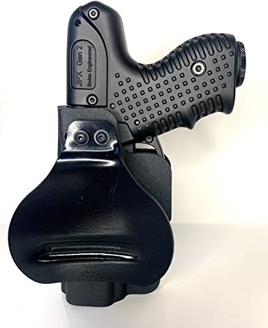 Piexon JPX2 Generation 2 Jet Protector Kydex Holster mit Paladin Daumen Sicherung - Paddle - Multi Lok - Schwenkbare Gürtel Clip Ohne JPX Waffe