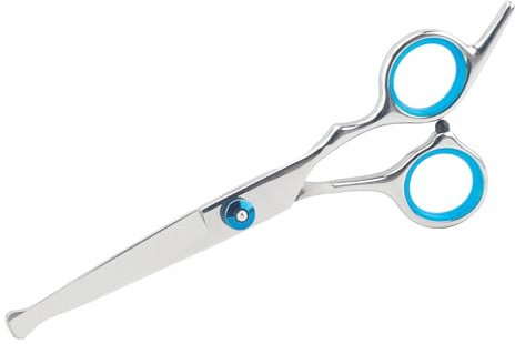 Hundescheren Gebogen Edelstahl Modellierschere Schere Hundehaare Schneiden Katzenschere Dog Grooming Scissors für Hunde Und Katzen Haustiere Pet Shop