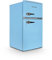 Montpellier MAB2035EPB Blue Retro Undercounter Fridge Freezer