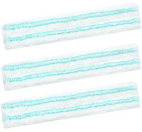 3 Stück Fensterwischer Ersatzbezug Kompatibel Mit Leifheit Window und Frame Cleaner L Mikrofaser Ersatz Bezug 32cm Breiter Streifenfreie Fensterreinigung