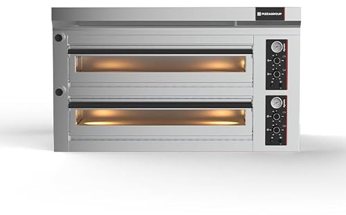 Four à Pizza Professionnel PYRALIS Commandes Mécaniques - 8 Pizzas 13.2 Kw - PizzaGroup