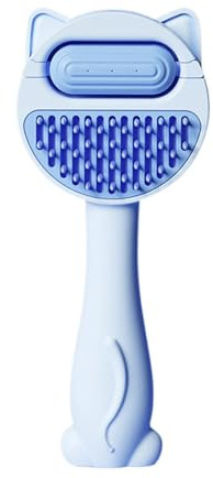 Cat Hair Removal Comb, Wet Cat Grooming Tool, Cat Hair Removal Brush with Water Tank | Portable Pet Brush, Hair Remover, Web Brushes