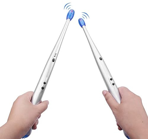 Digital Air Drumsticks - 1 par Electronic Digital Rock Beat Drumsticks - Kids Beginner Musical Drumsticks For Adults Children, Drumsticks De Aire Digital Tambor Palillos Electrónicos