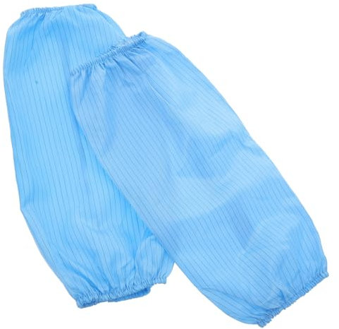 Zerodeko 2piezas Mangas Antiestáticas Reutilizables Mangas Protectoras Resistentes Al Aceite Manchas Para Salas Blancas Médicas Fábricas y Talleres De Trabajo
