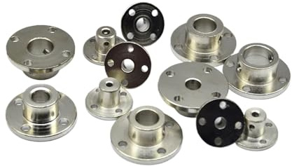 Connettore di accoppiamento a flangia rigida, diametro interno dell'accoppiamento a flangia rigida 3-14 mm Supporto dell'albero ottico dell'albero di guida della flangia (14 mm)(4mm)