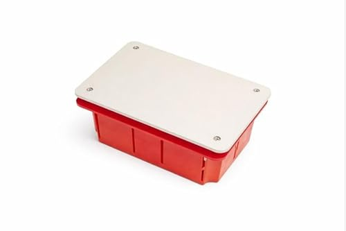 Cassetta di Derivazione da Incasso 196x152x70 mm – Scatola Elettrica per Muro – Ampio Spazio Interno per Impianti Civili – LEMAG SRL