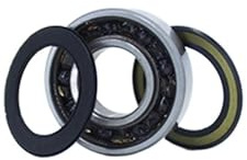 rodamiento, 1 rodamiento de cerámica híbrido R20 31,75 * 57,15 * 12,7mm husillo Motor industrial R20HC híbridos Si3N4 rodamientos bolas 3NC R20RS