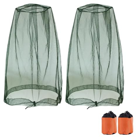 CAZSTYK Masque de protection contre les moustiques régulables - Léger - Pour le camping, la pêche et l'exploration dans la nature - Lunettes en maille réglementables