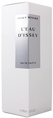 Issey Miyake L'Eau d'Issey Eau de Toilette - Fragrance for Women - Floral & Aquatic, Inspired by the Purity of Water - With Notes of White Flowers, Lotus Rose Accord & Precious Woods Accord - 1.7 oz