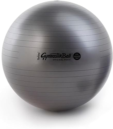 TONKEY ACTIVE LIFE - Fitnessball [42-53-65-75 cm] - Fitball für Yoga, Fitness, Physiotherapie, Rehabilitation und Schwangerschaftsübungen - Zubehör und Werkzeuge für Zuhause und Fitnessstudio