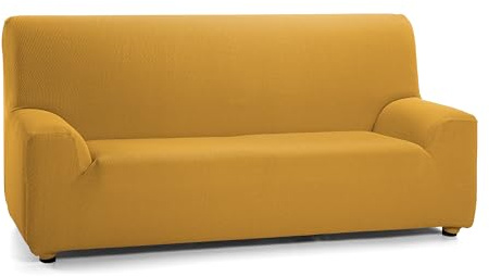 Martina Home Tunez, elastischer Sofabezug 3 Plätze 3 Plazas (180-240 cm) Senf